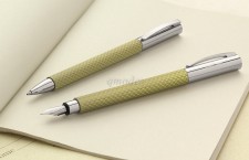 迷人的復古風格：Ambition OpART Curry樹脂原子筆及鋼筆