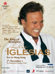 Julio concert poster