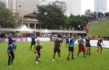 香港國際七人欖球賽 庶打花園訓練小欖球員